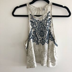 Ecoté x Urban Outfitters High Neck Flowy tank S